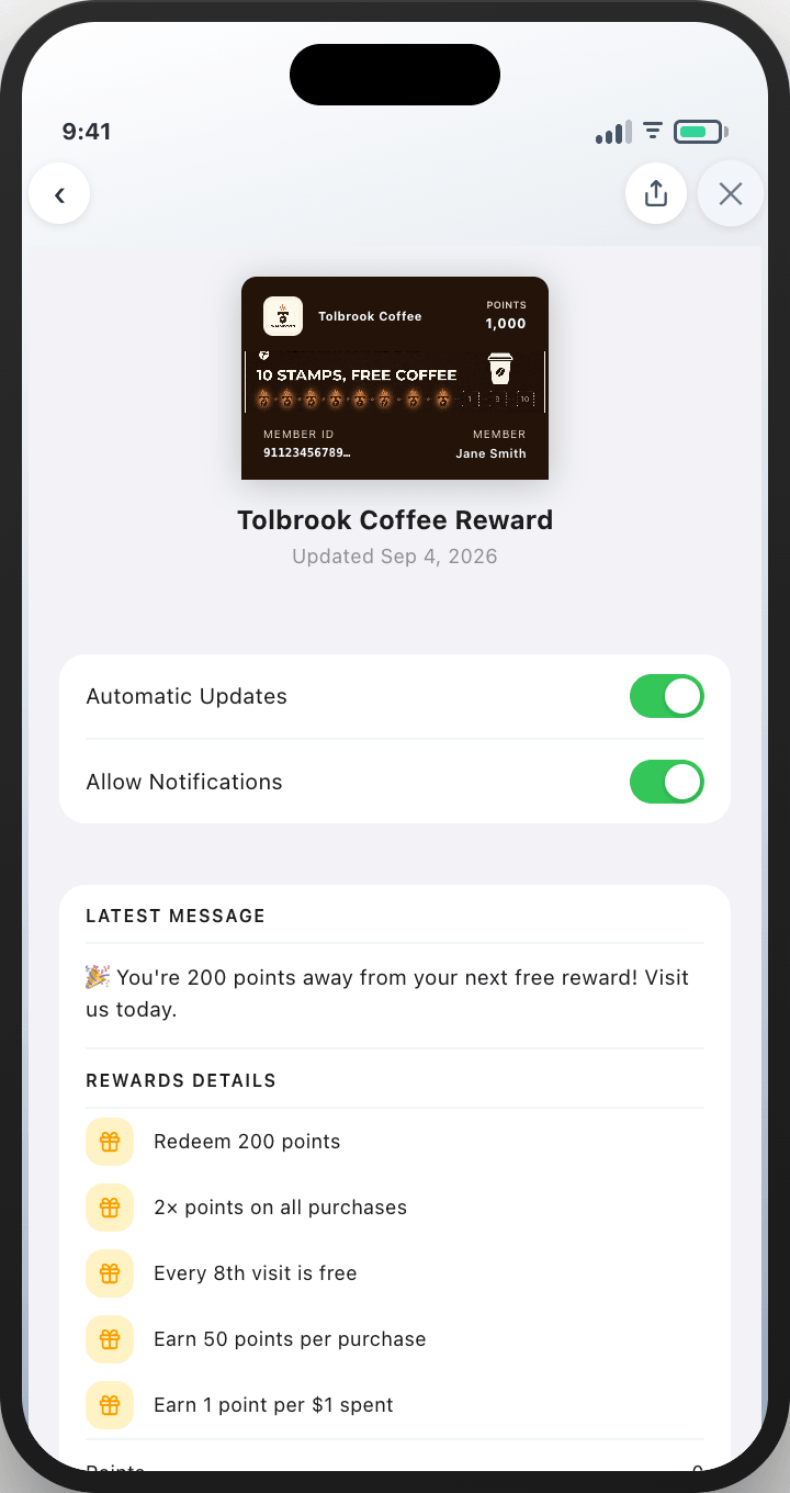 Build the card and decide what it's worth — back